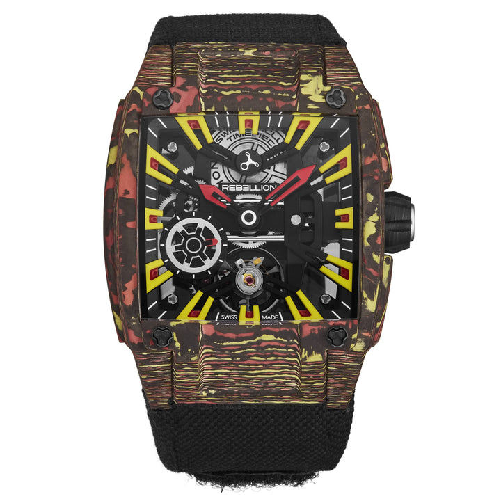 Re-Volt RBREV3H.CA.LBN / Black Yellow Skeletonized | Black Yellow Skeletonized D