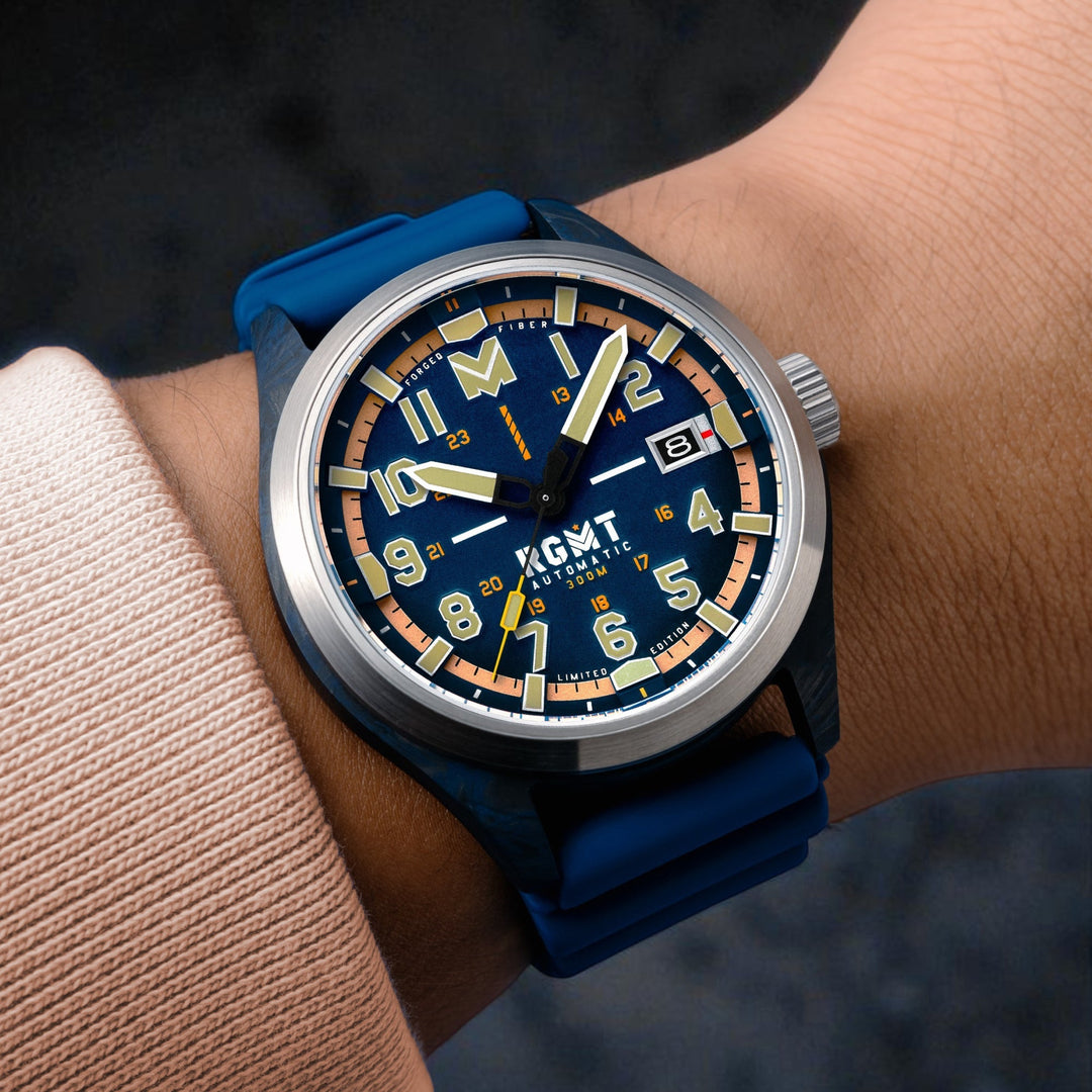 Defender Automatic Limited Edition Blue / Silicone | Blue Dial