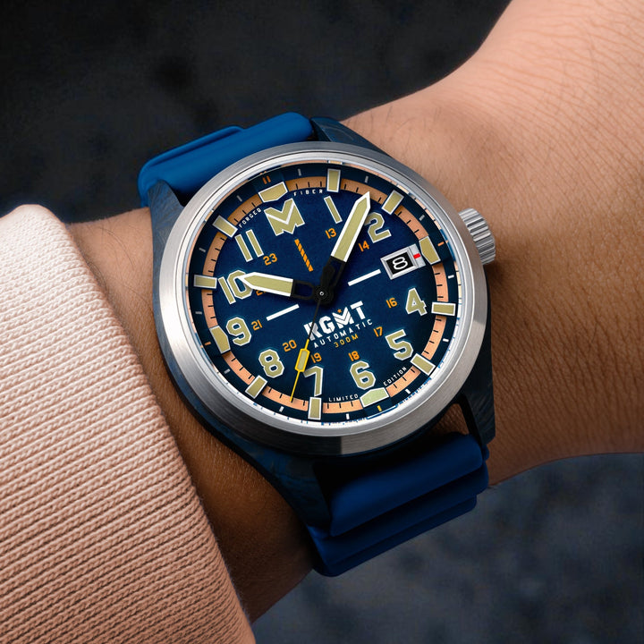 Defender Automatic Limited Edition Blue / Silicone | Blue Dial