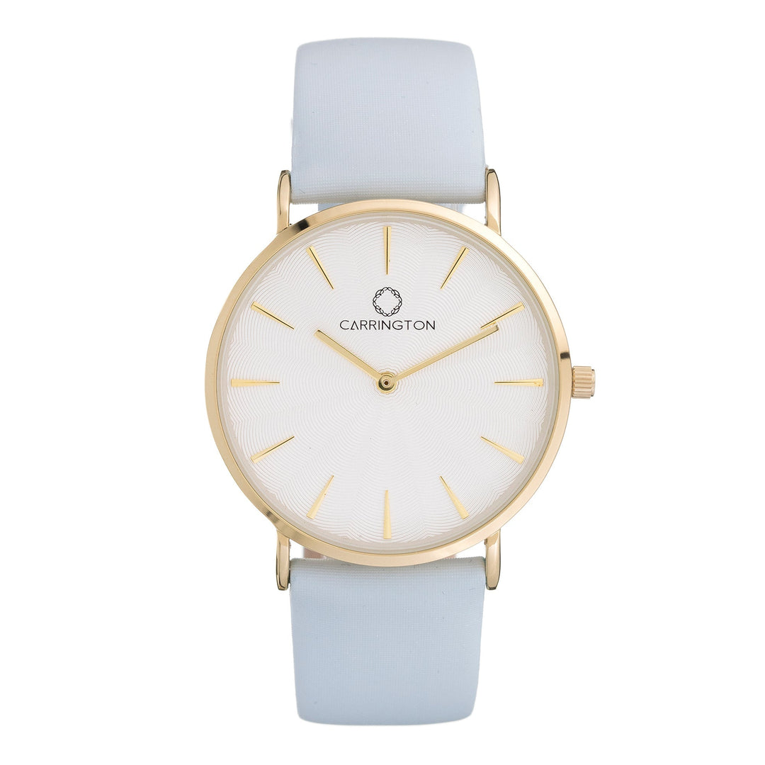 Carrington Lilian White / Leather | White Dial