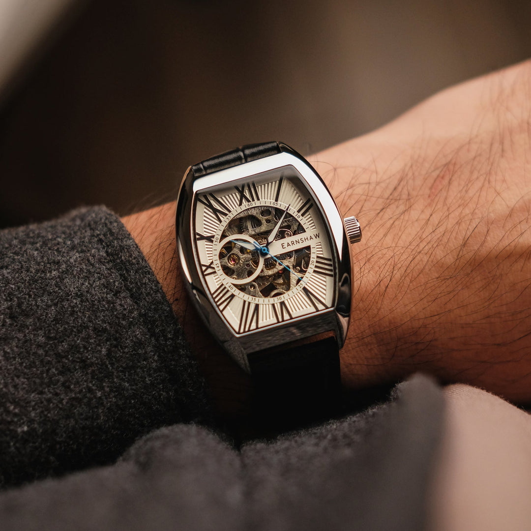 BEAUCHAMP AUTOMATIC SKELETON White / Leather | White Dial