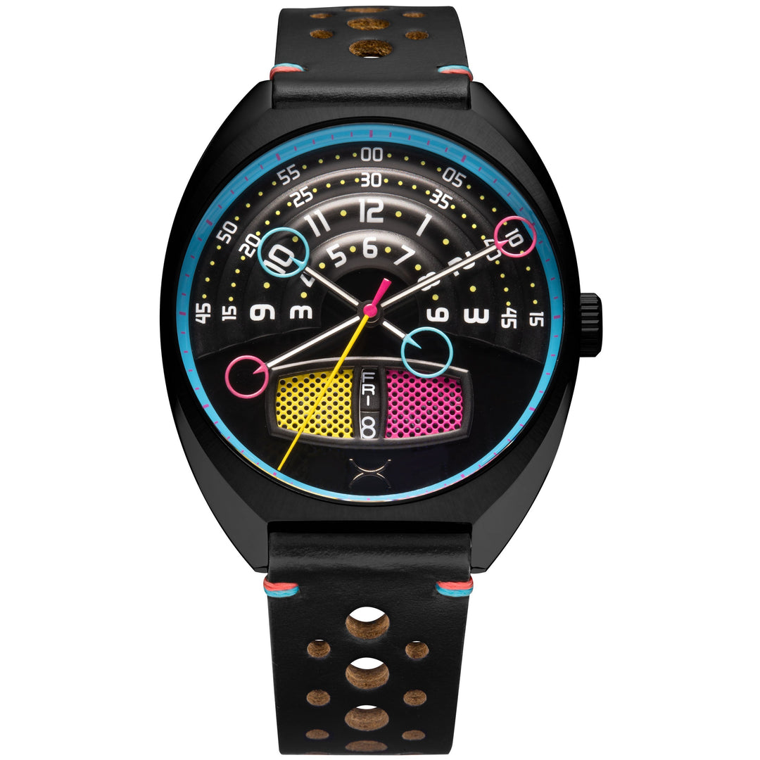 Halograph III Automatic CMYK Black Dial