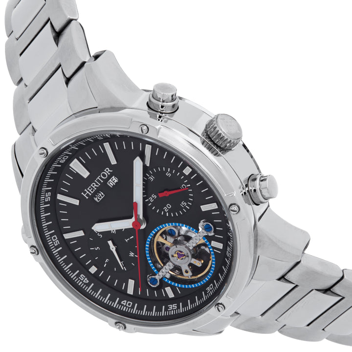 Wilhelm Silver/Black | Black Dial