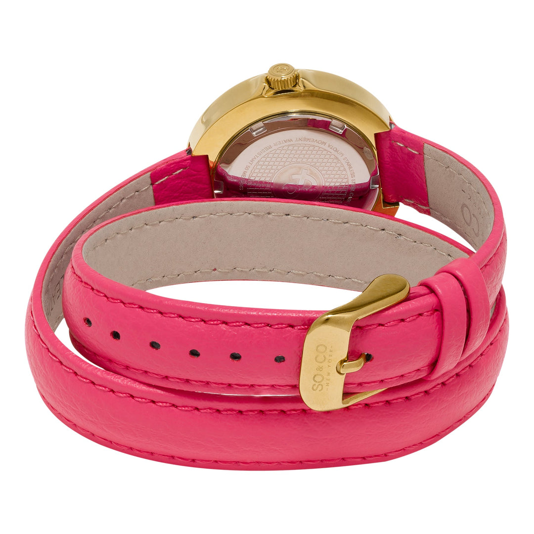 Chelsea Pink/Leather | Silver Dial