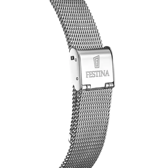 Swiss Made White / Stainless Steel White Dial