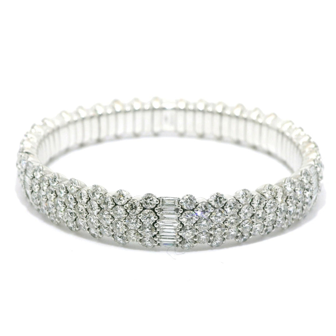 Italian Diamond Stretch Bracelet
