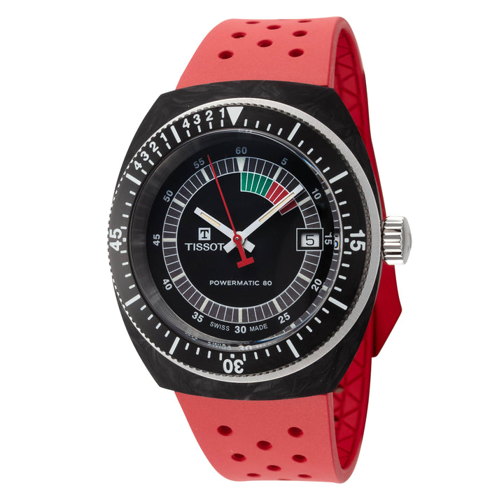T-Sport Sideral 41 mm / Black / Red Black Dial