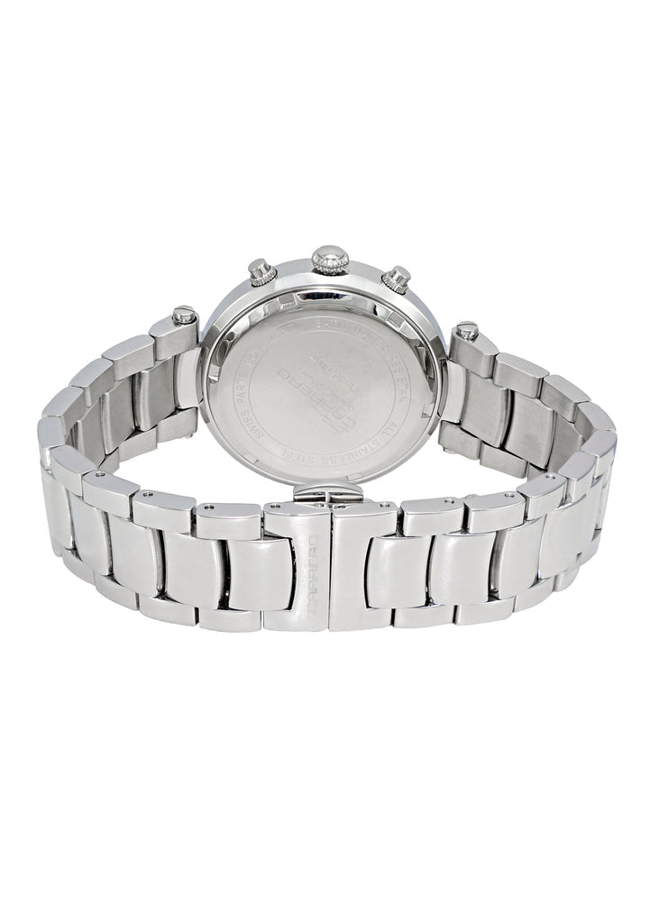ADELINA COLLECTION White/Silvertone | White Dial