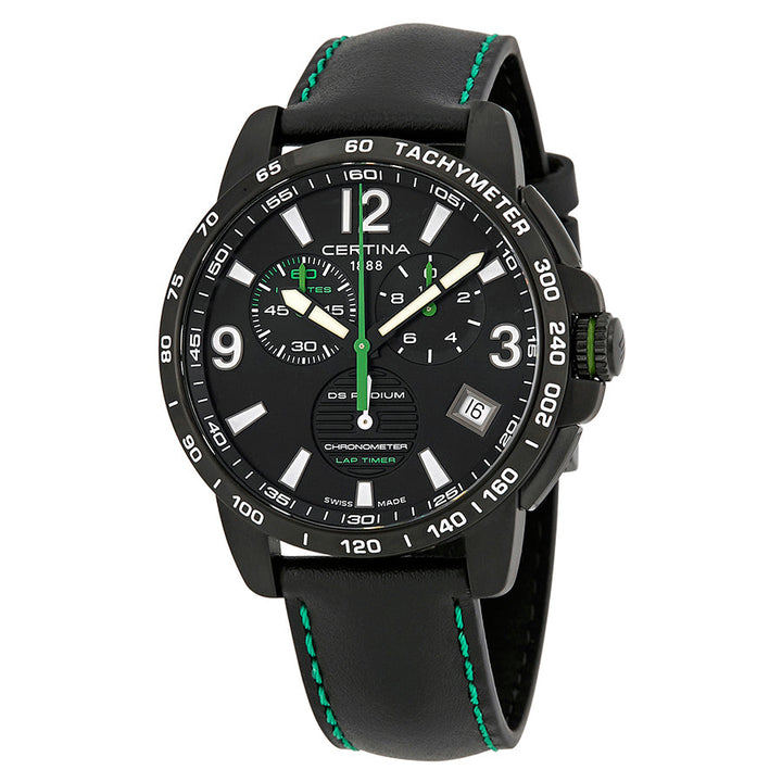 DS Podium Lap Timer PVD Black Dial / Black Case Black Dial