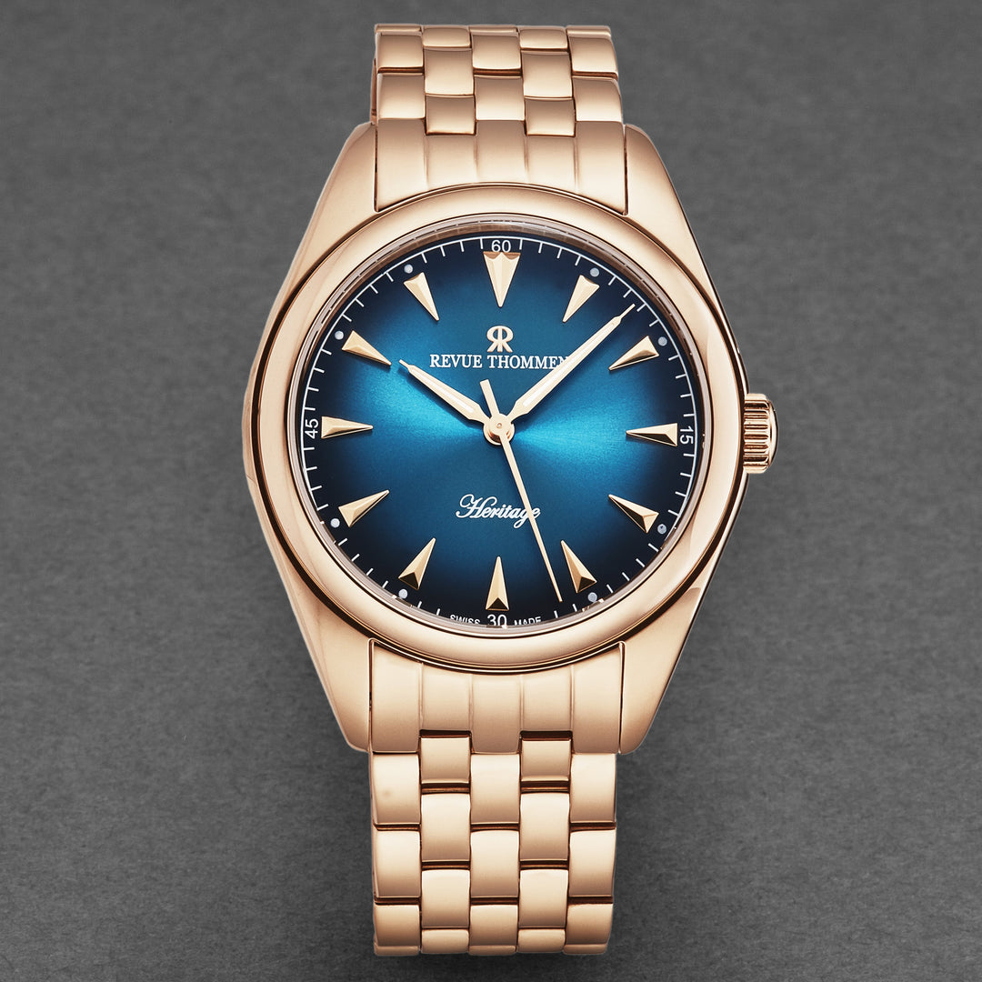 Heritage 21010.2165 / Blue | Blue Dial
