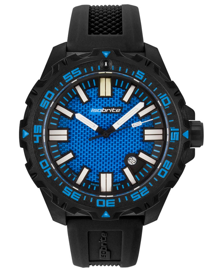 Afterburner Blue ISO4001 Ultra Bright T100 Tritium | Blue Dial