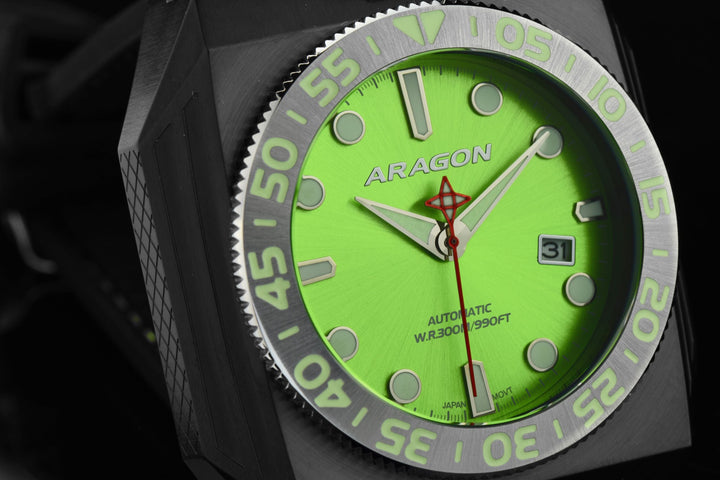 Concept S NH35 Automatic Green Dial | Lime Green Dial Dial