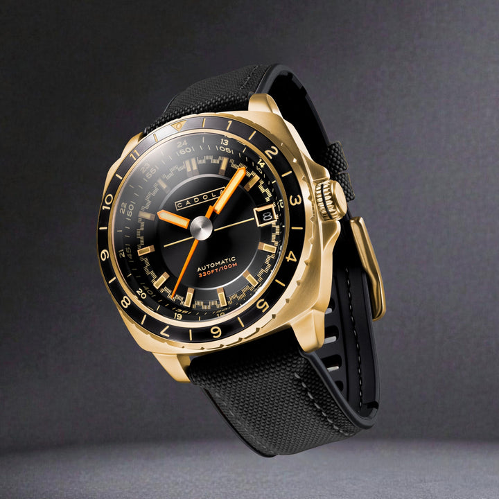 Overdrive Automatic Black / Black Canvas Black Dial