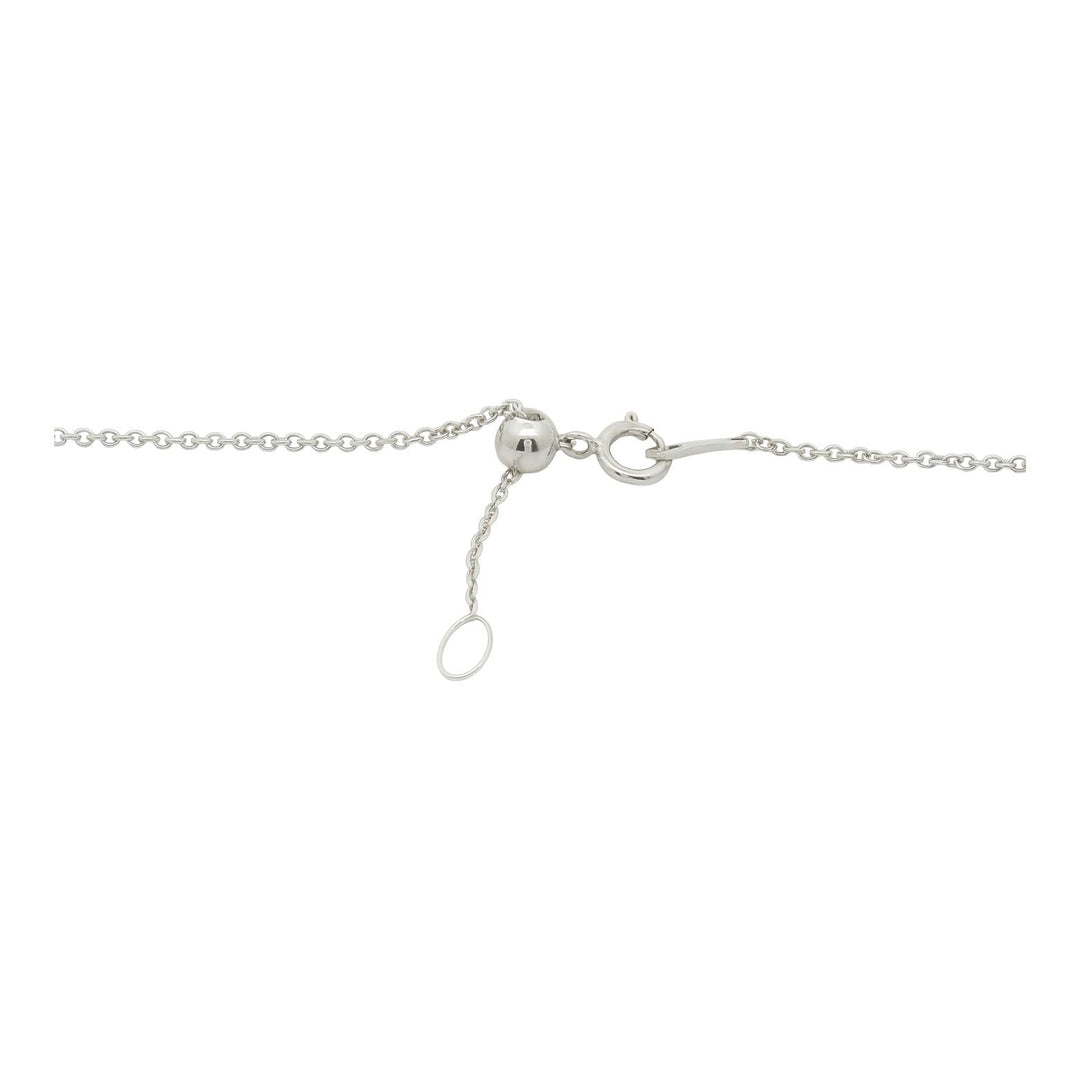 Bezel Diamond Station Necklace