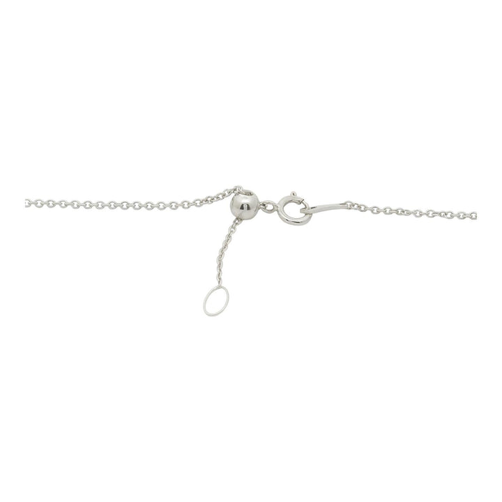 Bezel Diamond Station Necklace