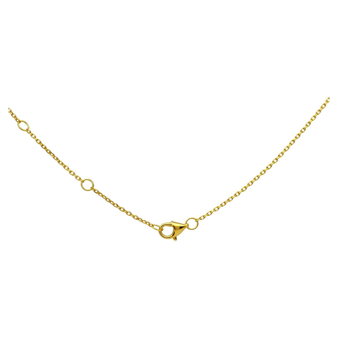Double Heart Diamond Necklace