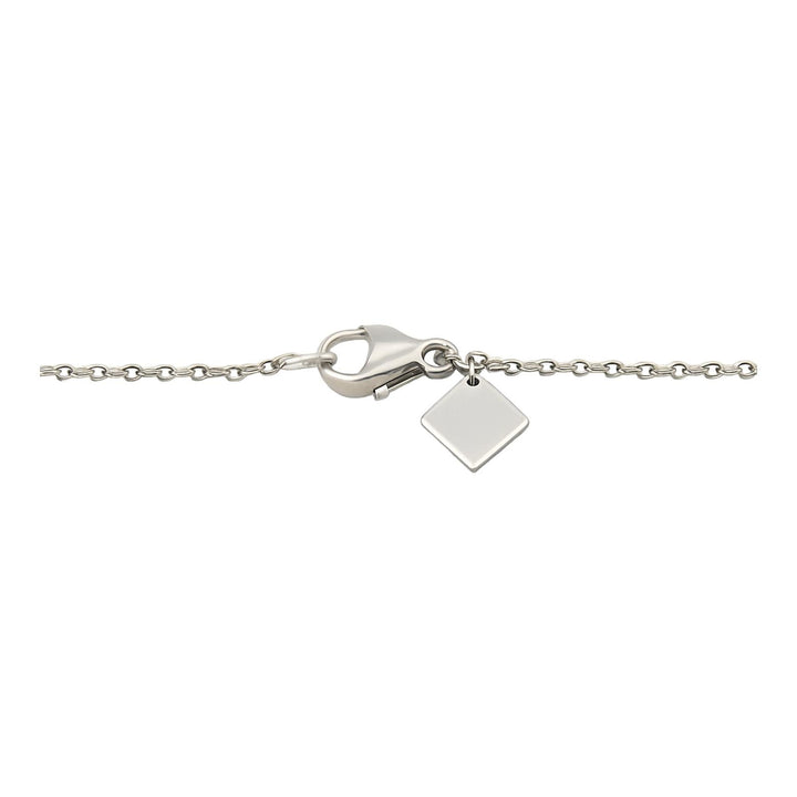 Mixed Shape Diamond Bar Necklace