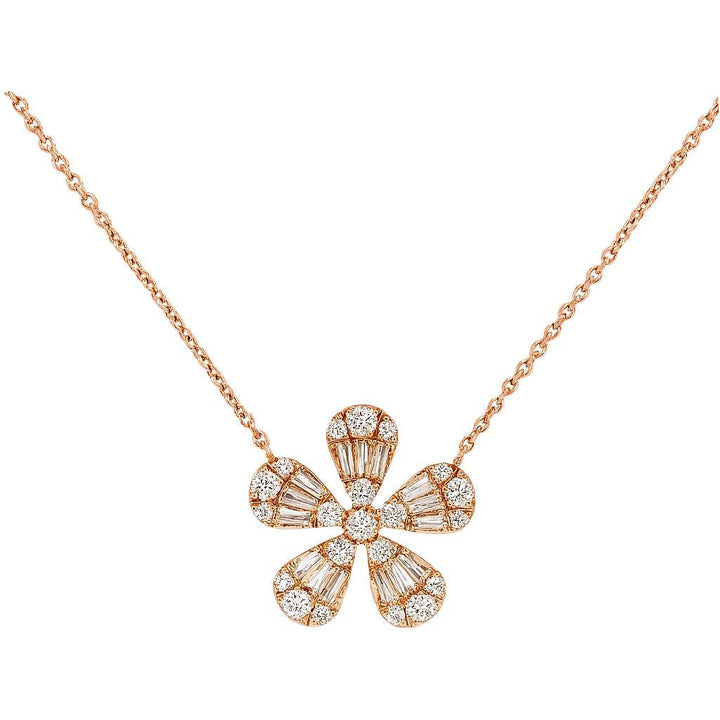 Grand Single Flower Necklace