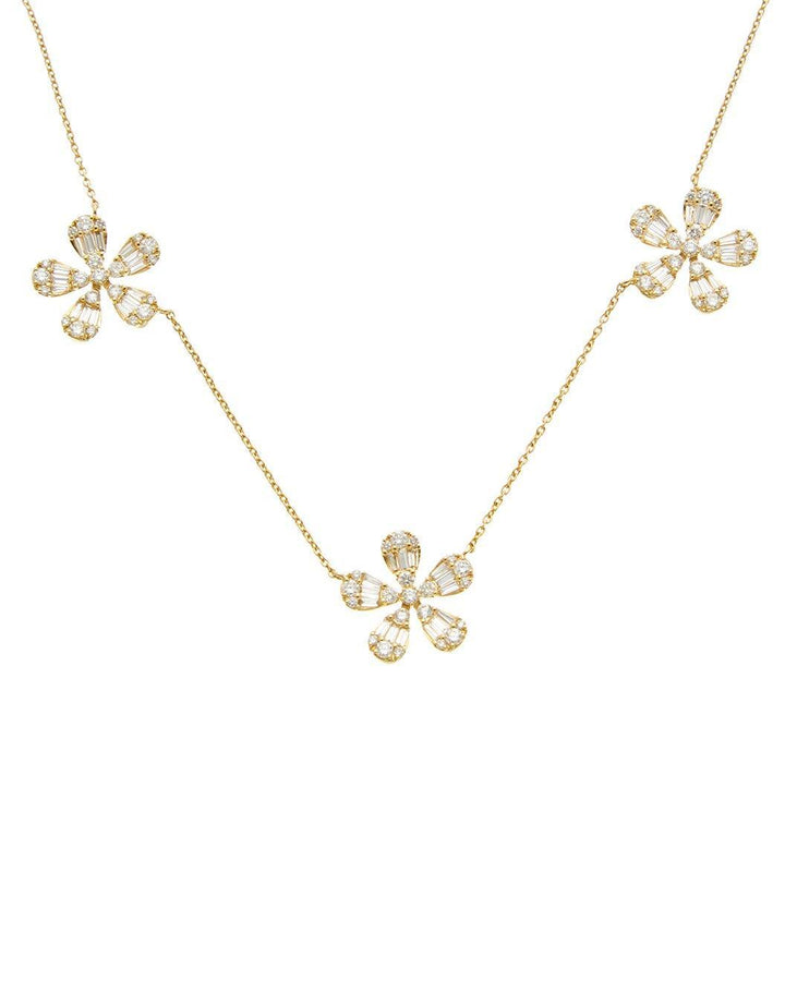 Grand Five Flower Necklace
