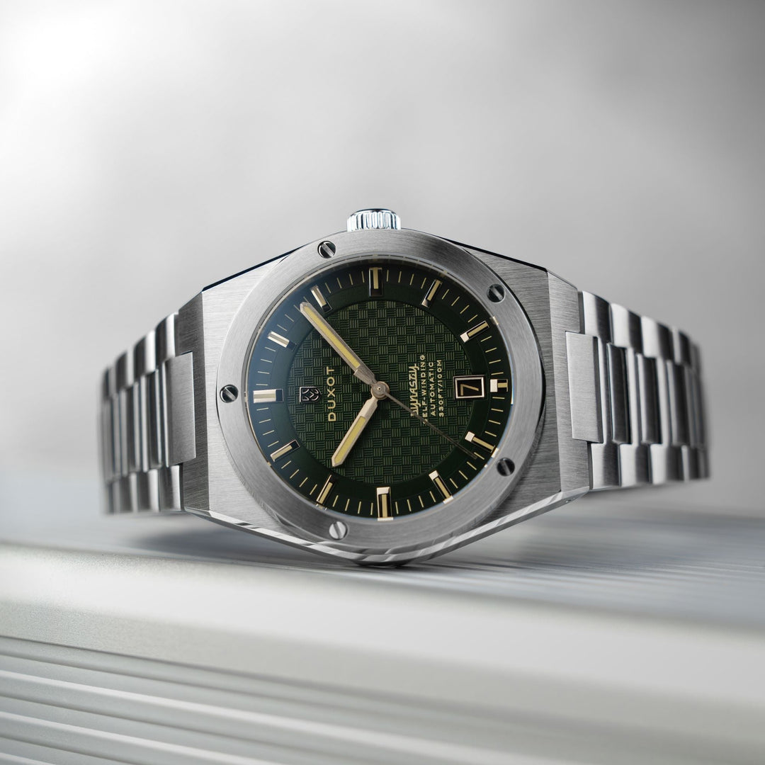 Bastia Green / Stainless Steel | Green Dial