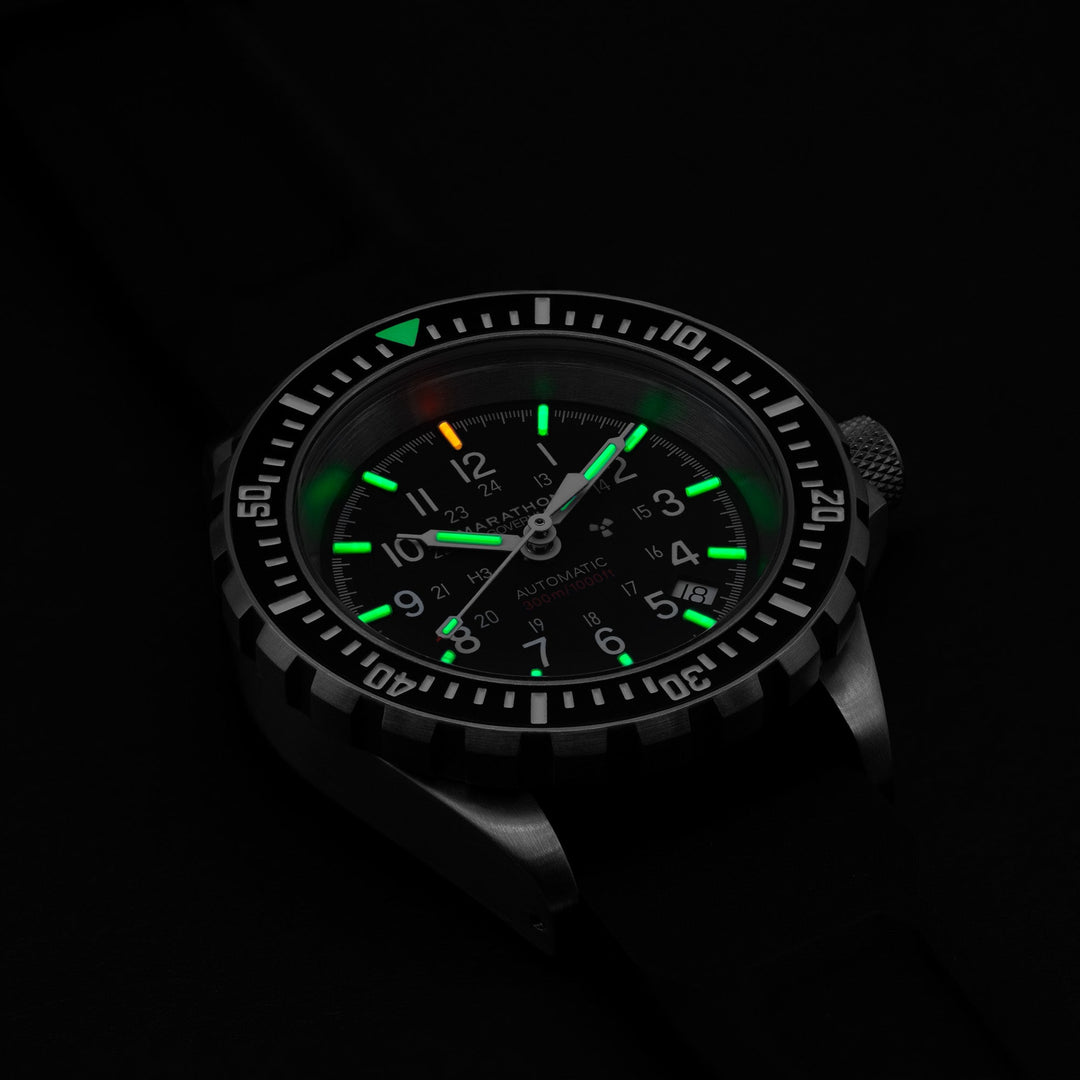 Dive SS/BKSS 3PC RUBBER (WW194006SS-0030) | Black Dial