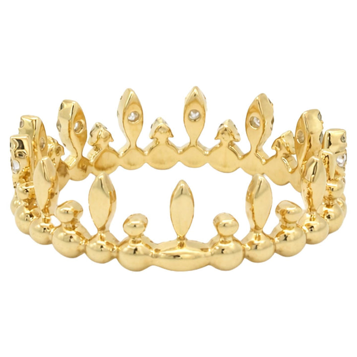 Diamond Marquise Crown Band