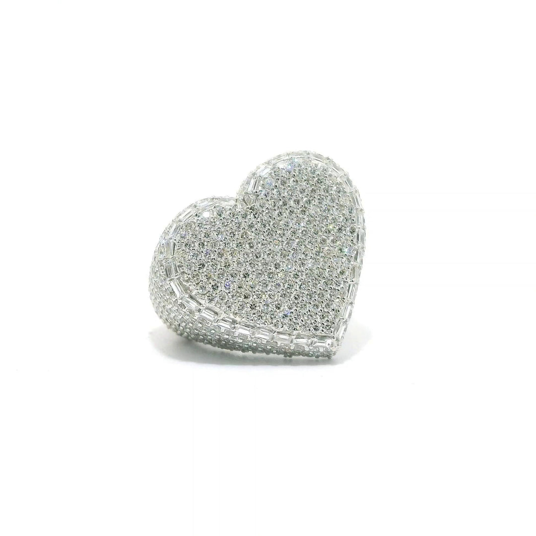 Puffed Heart Ring