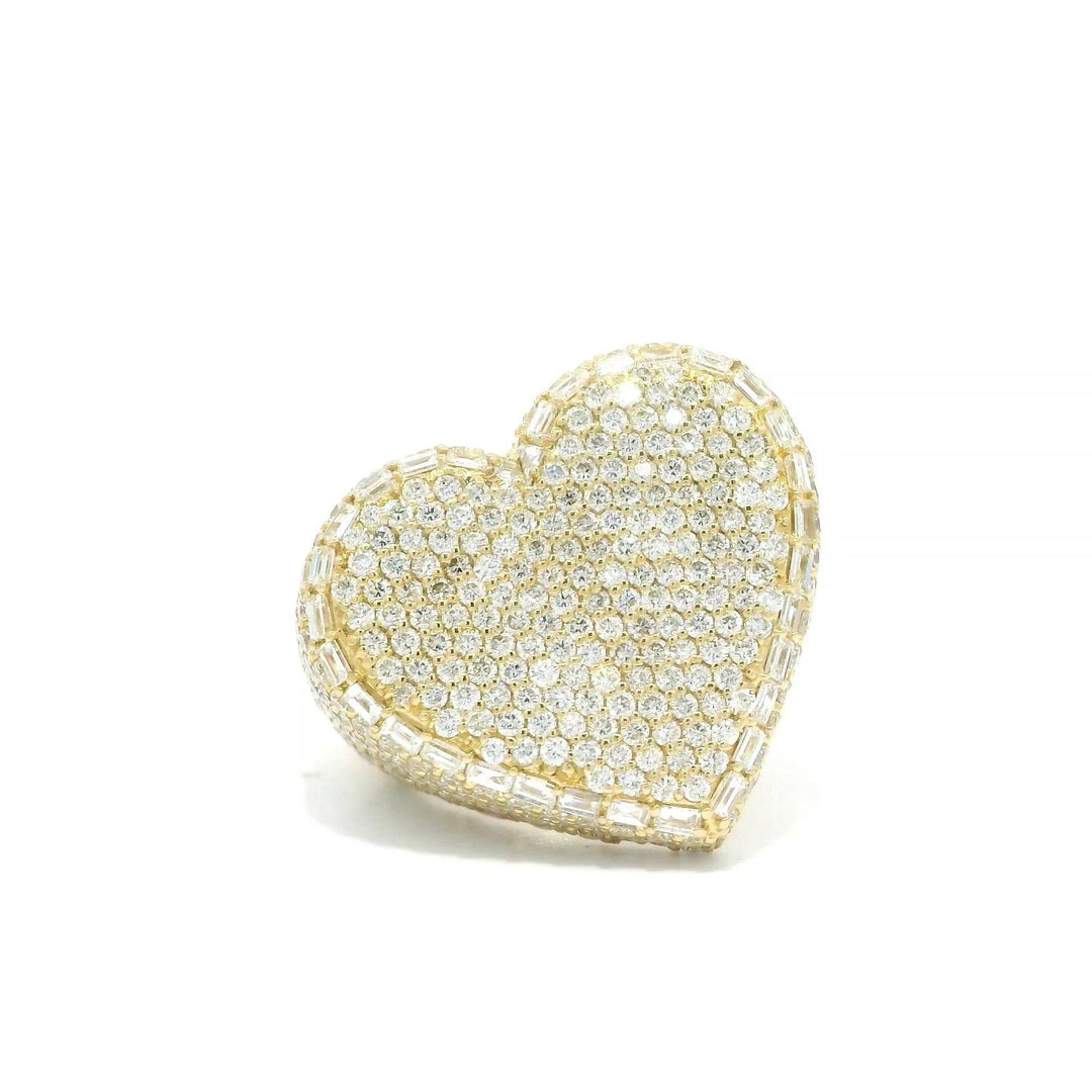 Puffed Heart Ring