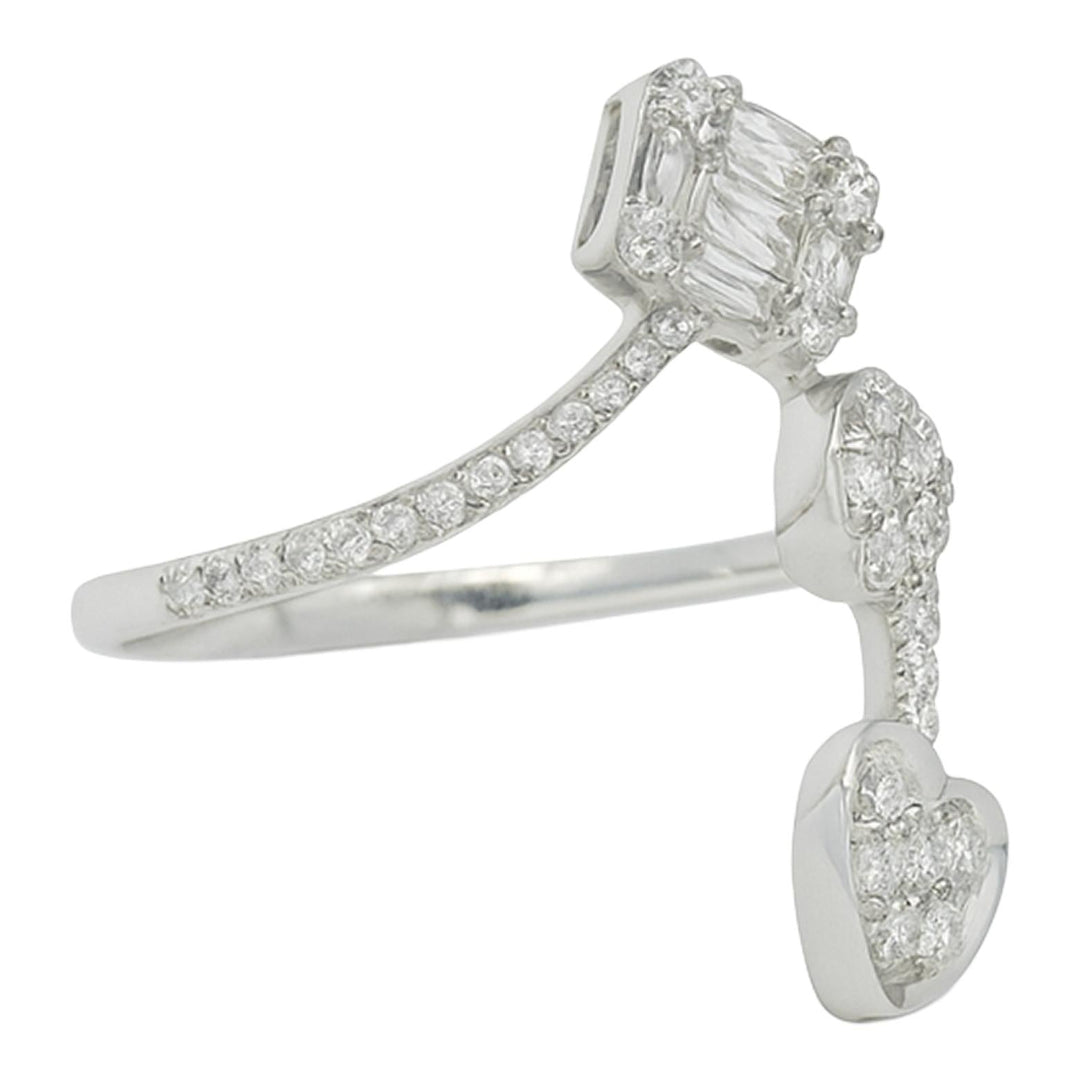 Diamond Trio Shape Ring