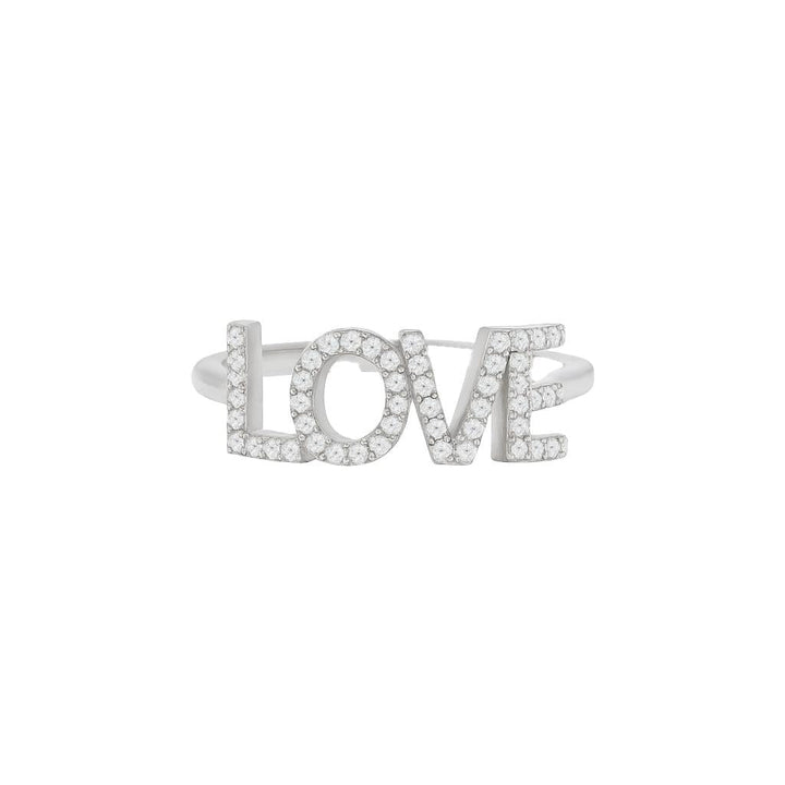 Diamond LOVE Ring