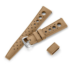 Diver 200M Automatic Vintage Diving Watch - Desert Strap | Black Dial