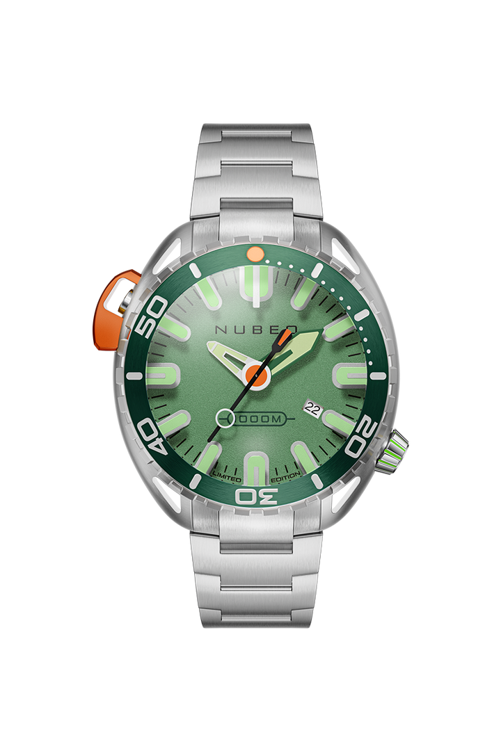 Aluminaut Automatic Limited Edition Green / Stainless Steel Green Dial