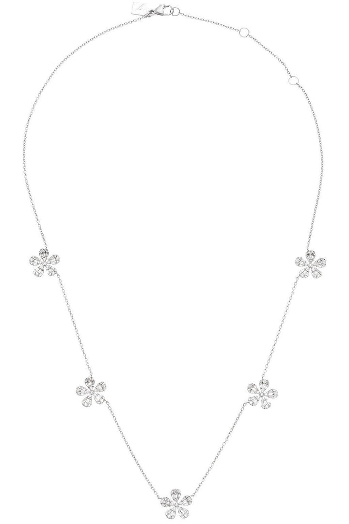 Petite Five Flower Necklace