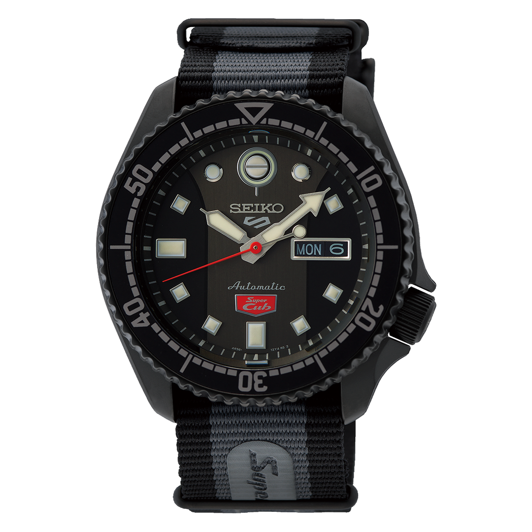 5 Sports SKX - Sub Cub Limited Edition Gray-Black Dial / Nylon Strap Black-Gray 