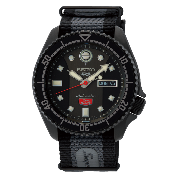 5 Sports SKX - Sub Cub Limited Edition Gray-Black Dial / Nylon Strap Black-Gray 