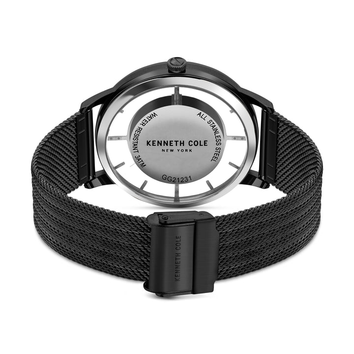 Classic 44 mm / Black / Silver Black Dial