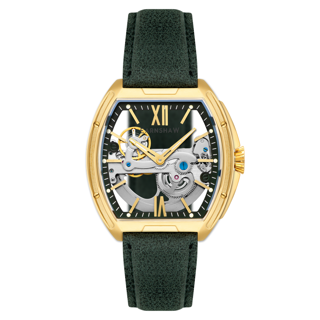 Nobility Knightsbridge Automatic Green / Leather | Green Dial