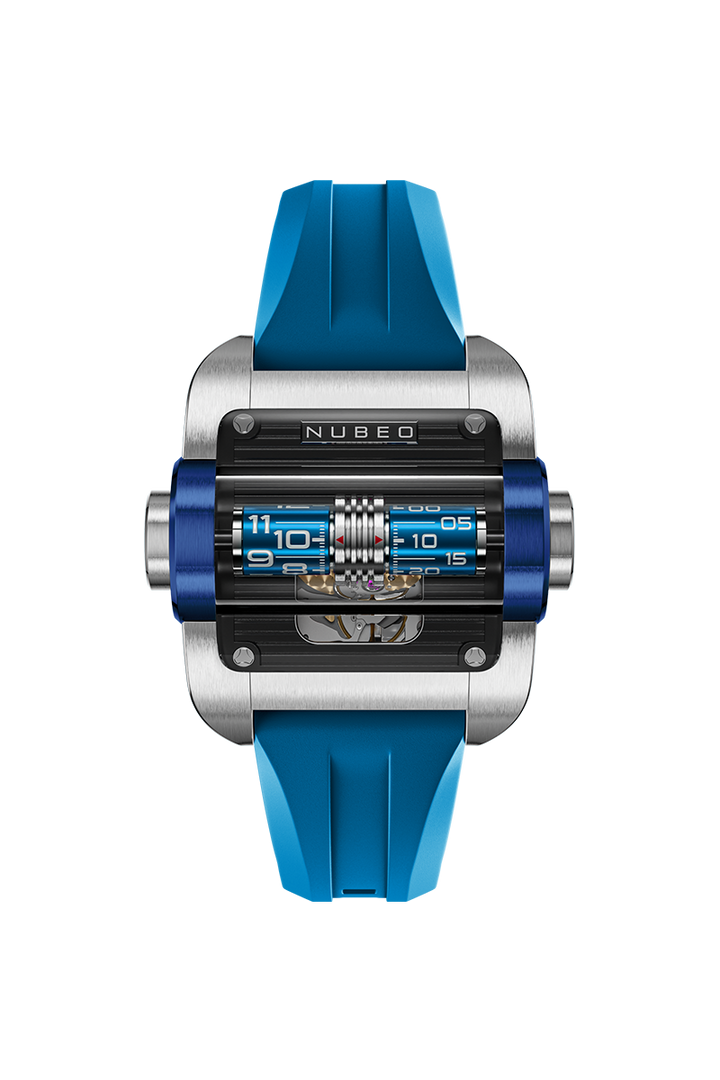Continuum Automatic Black / Blue Rubber Black Dial