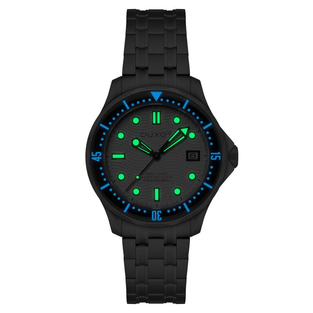 Henri Diver White/Stainless Steel White Dial