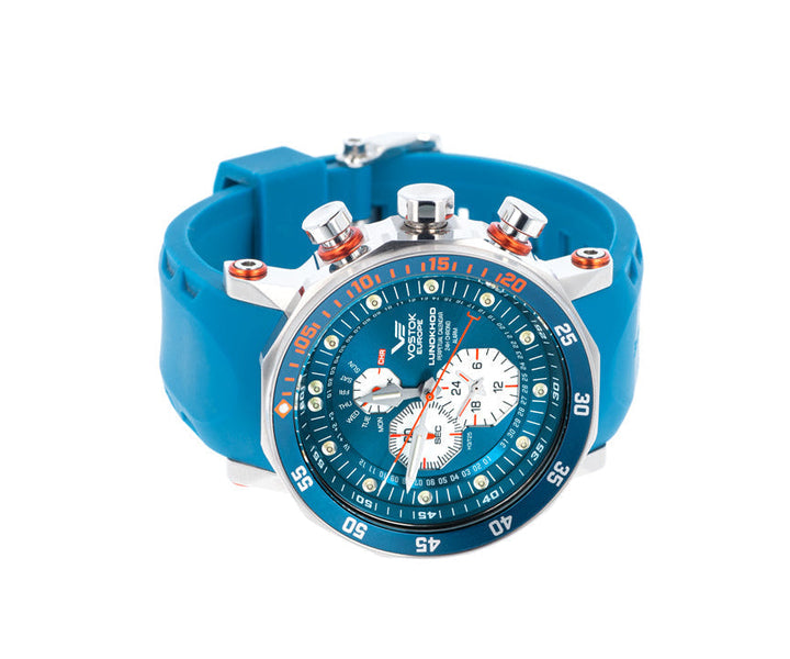 Lunokhod Turquoise Dial / Brown Leather Turquoise Dial