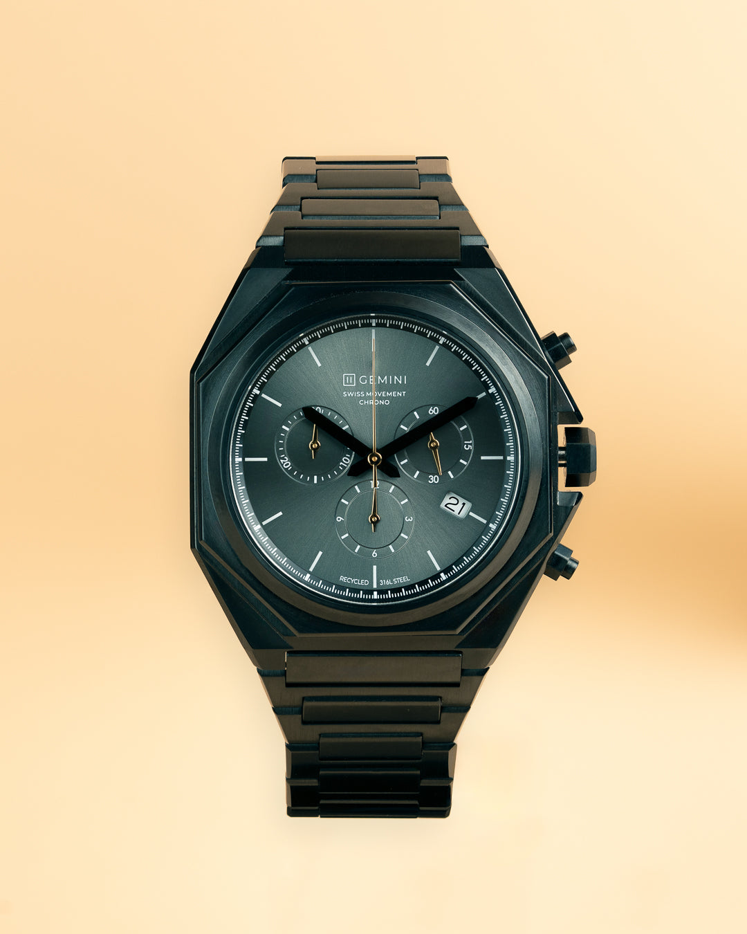 Chrono Black Black | Black Dial