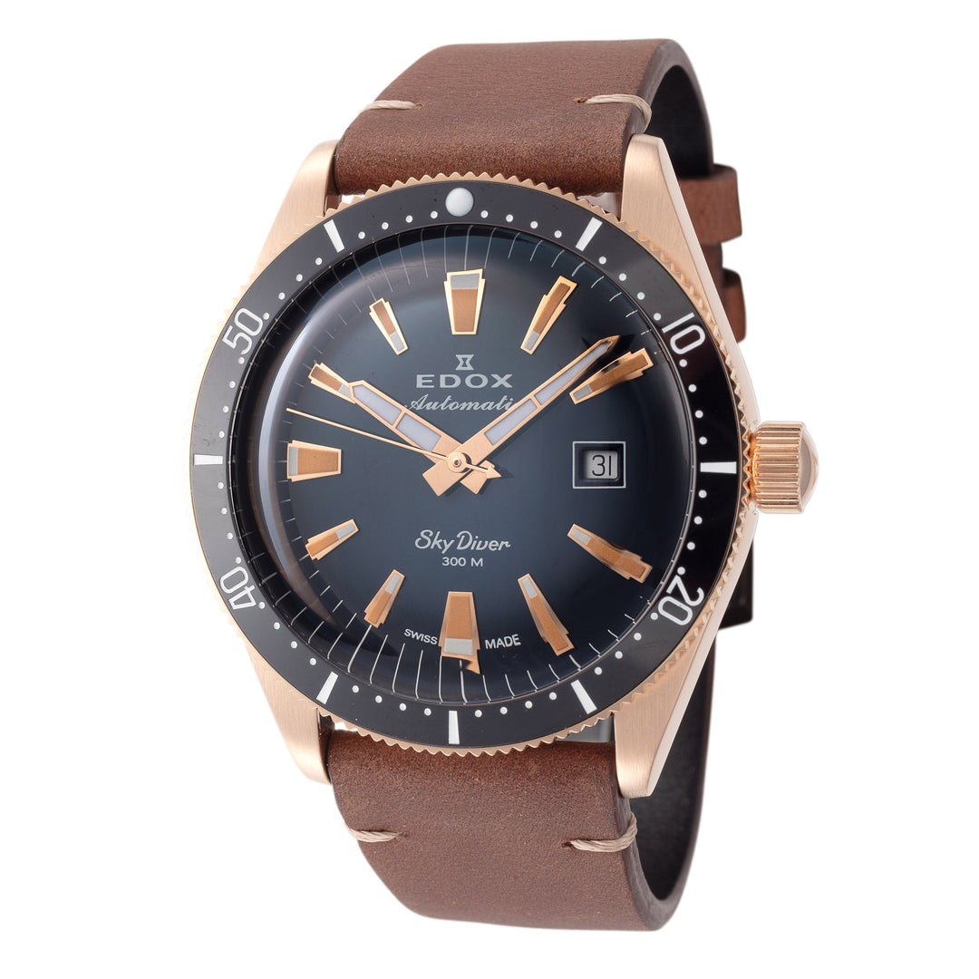 SkyDiver 42mm / Blue / Black | Blue Dial
