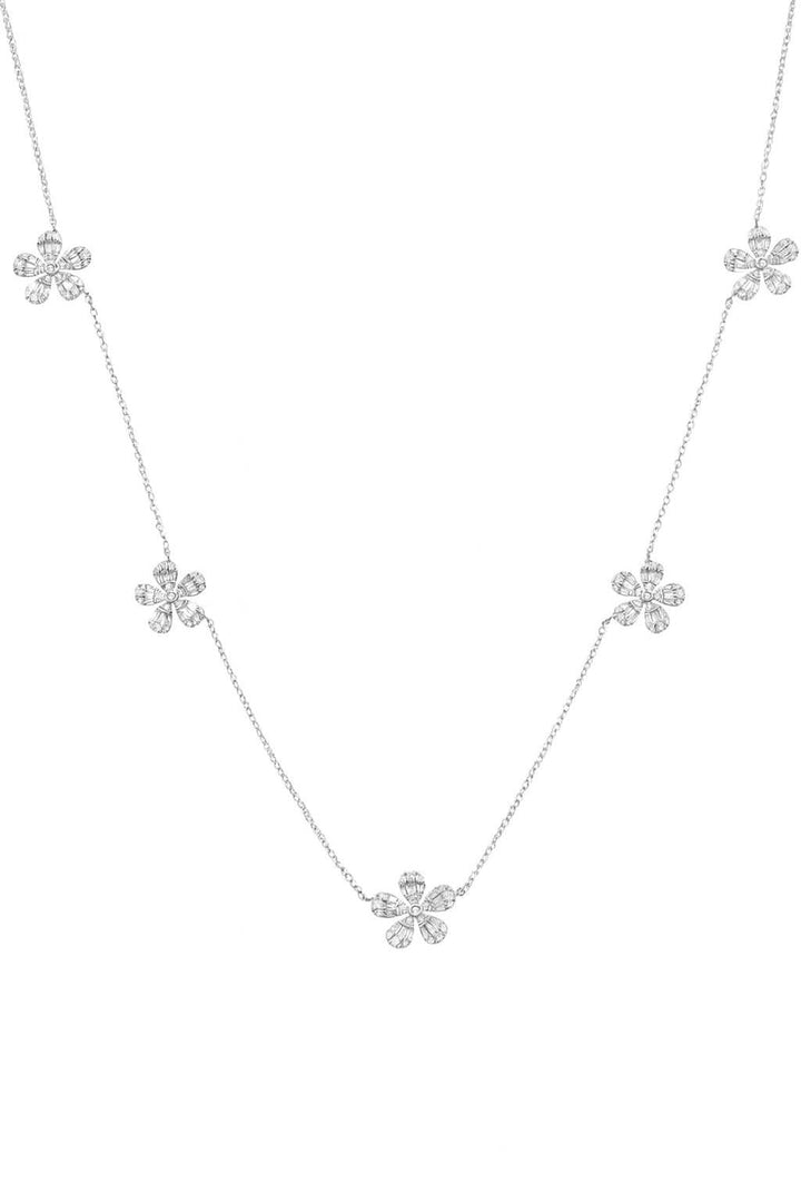 Petite Five Flower Necklace