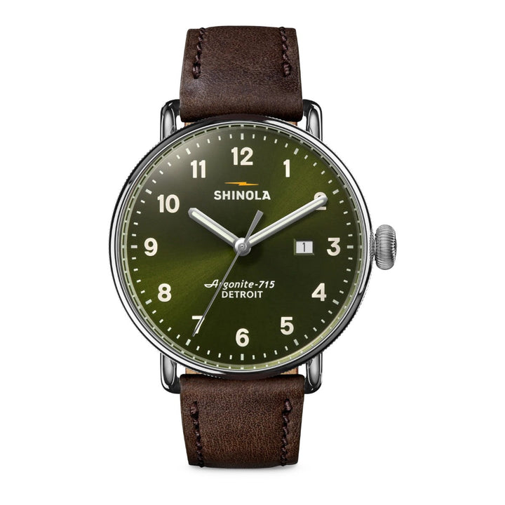Canfield Watch Dark Olive Dark Olive | Dark Olive Dial