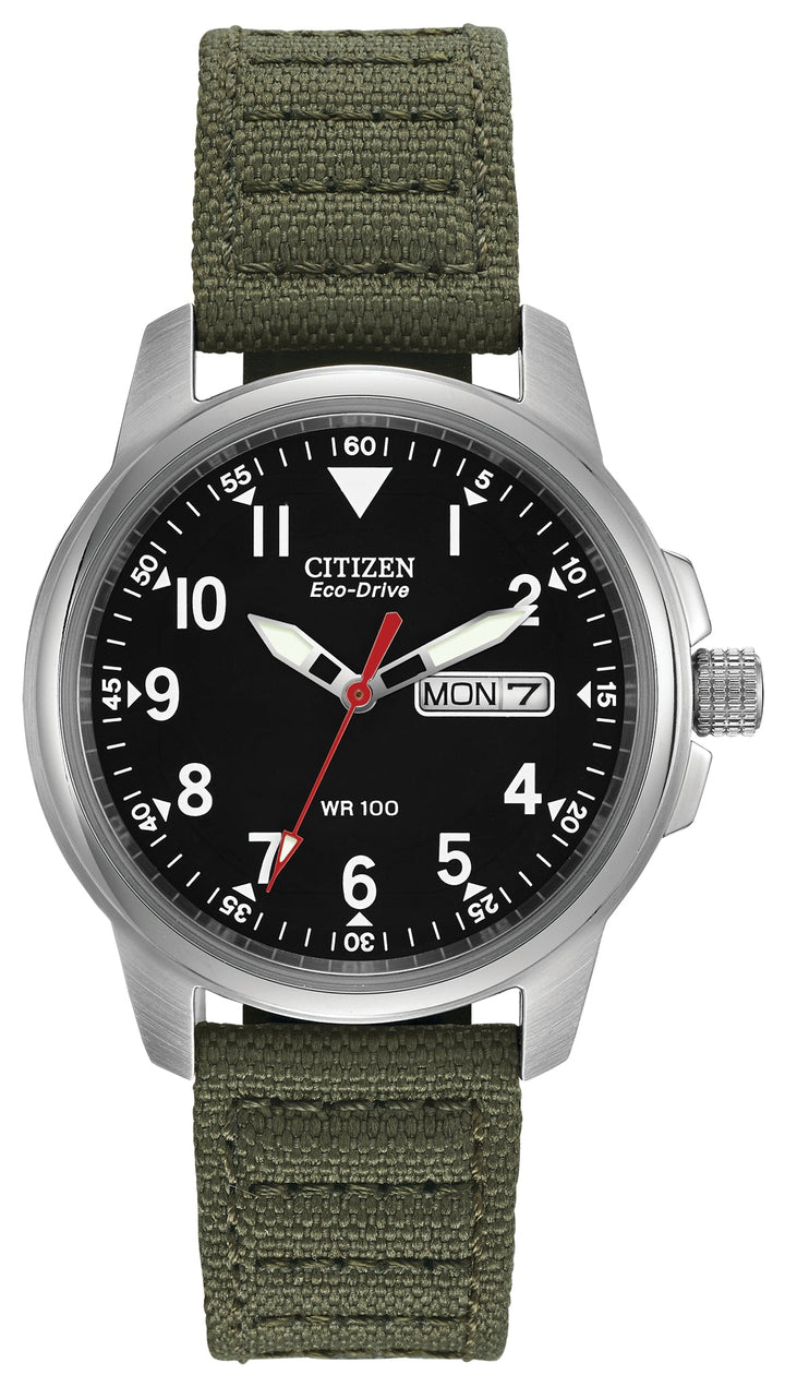 Garrison Green / SS | Black Dial