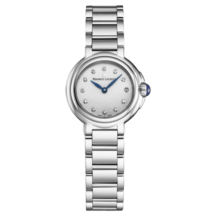 Fiaba FA1003SS0021701 / Mother-of-pearl with "water drop" guilloch pattern dial 
