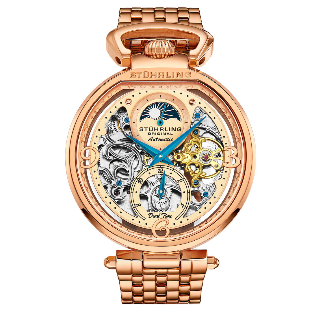 Legacy 4032 Rose Gold/Stainless Steel | Rose Gold Dial