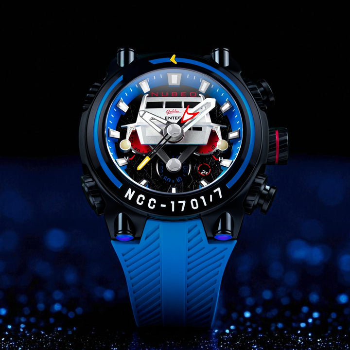Deimos Chronograph Star Trek Galileo Limited Edition | Blue Dial