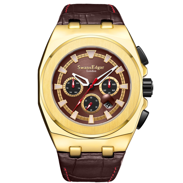 Versatility Automatic Brown/Leather Brown Dial