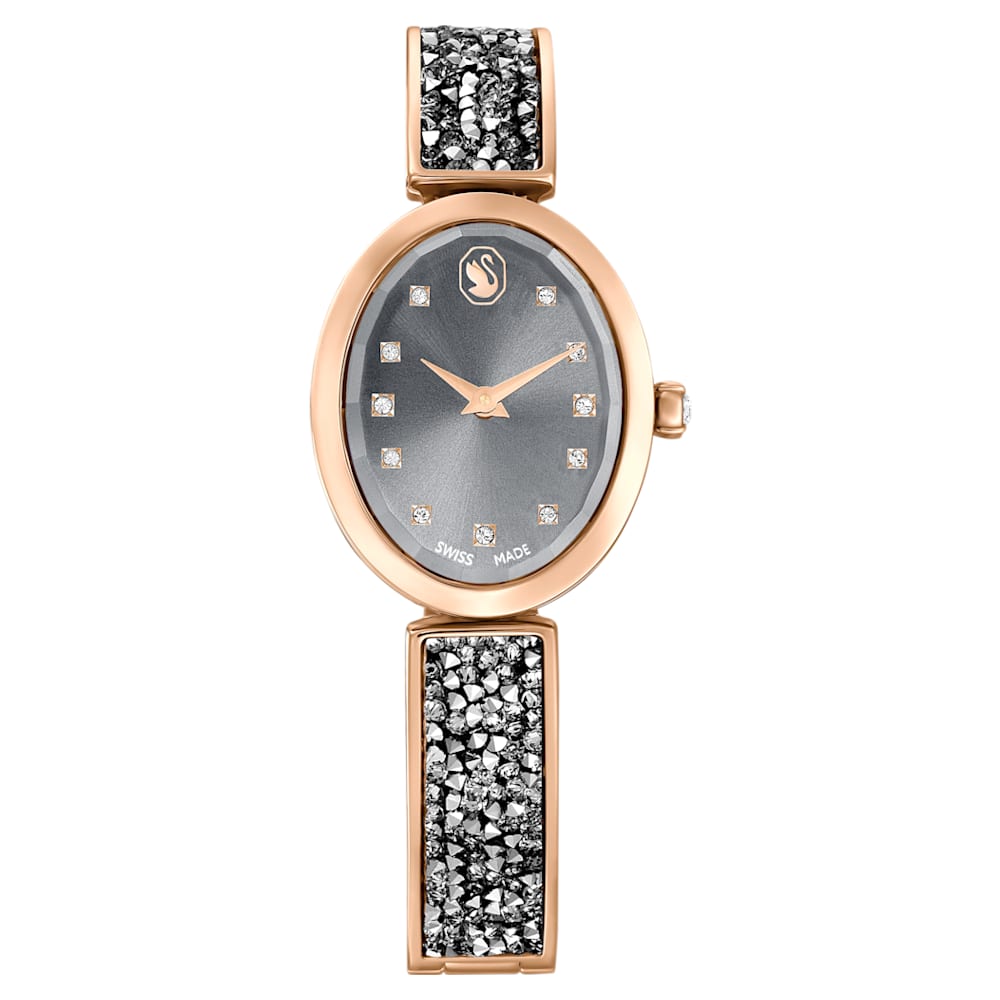 Crystal Rock 30mm / Grey / Rose Gold Grey Dial
